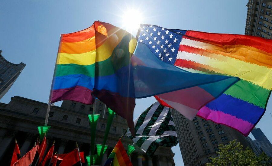 US Pride Flags